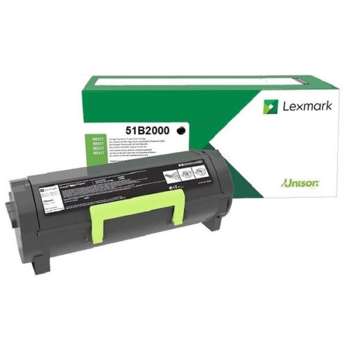 Original Lexmark 51B2000 / 051B2000 Toner schwarz