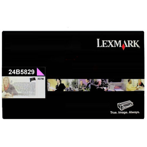 Original Lexmark 24B5829 / 024B5829 Toner magenta