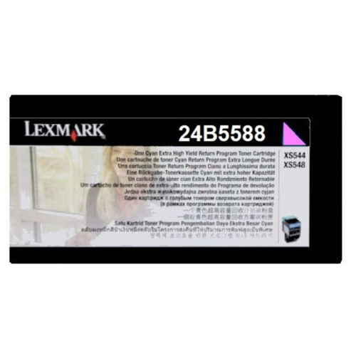 Original Lexmark 24B5588 / 024B5588 Toner magenta