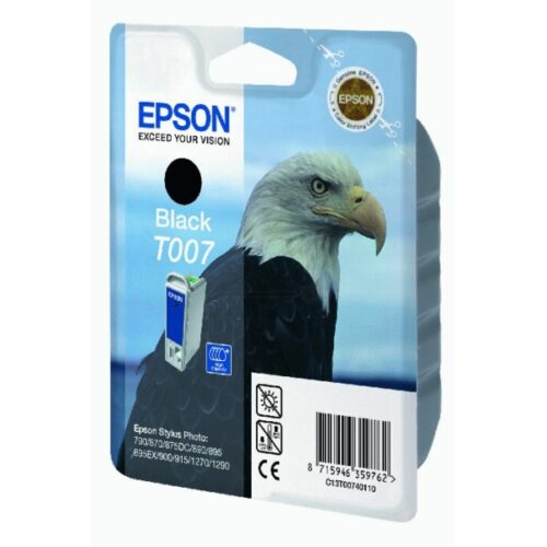 Original Epson T007 / C13T00740110 Tinte schwarz