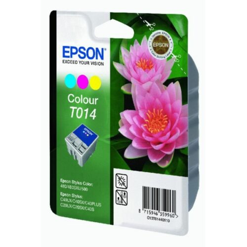 Original Epson T014 / C13T01440110 Tinte color