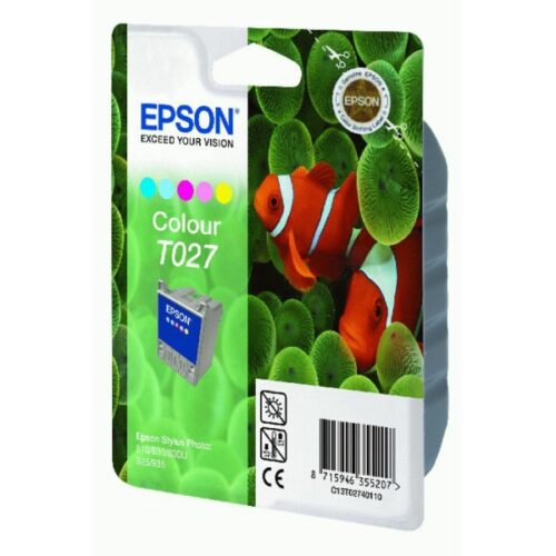Original Epson T027 / C13T02740110 Tinte color