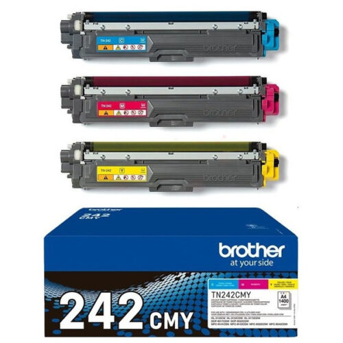 Original Brother TN-242CMY Toner Set cyan, magenta, gelb (3 Stück)