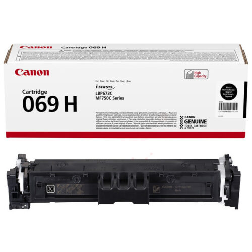 Original Canon 069H / 5098C002 / 5098C004 Toner schwarz