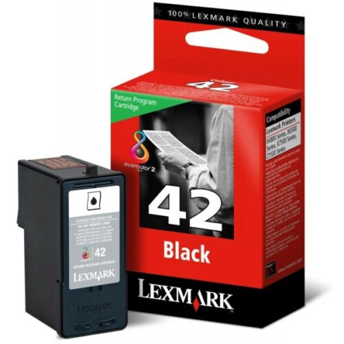 Original Lexmark No 42 / 18Y0142E Tinte schwarz
