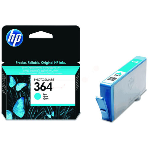 Original HP 364 / CB318EE Tinte cyan