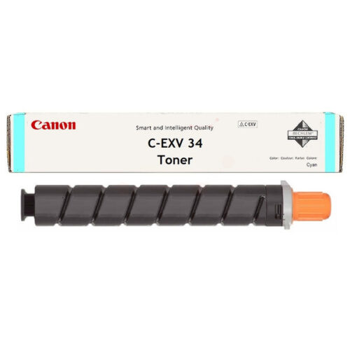 Original Canon C-EXV 34 / 3783B002 Toner cyan