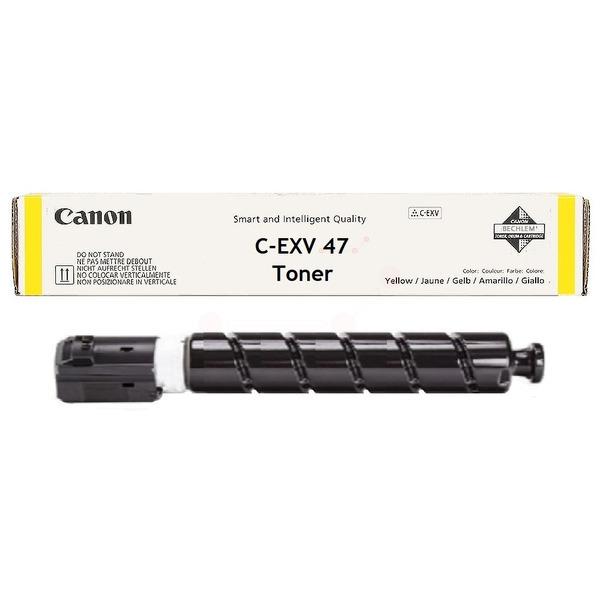 Original Canon C-EXV 47 / 8519B002 Toner gelb