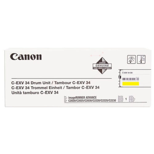 Original Canon C-EXV 34 / 3789B003 Trommel gelb
