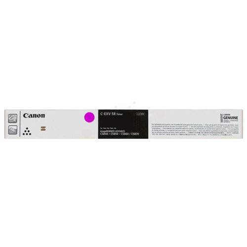 Original Canon C-EXV58 / 3765C002 Toner magenta