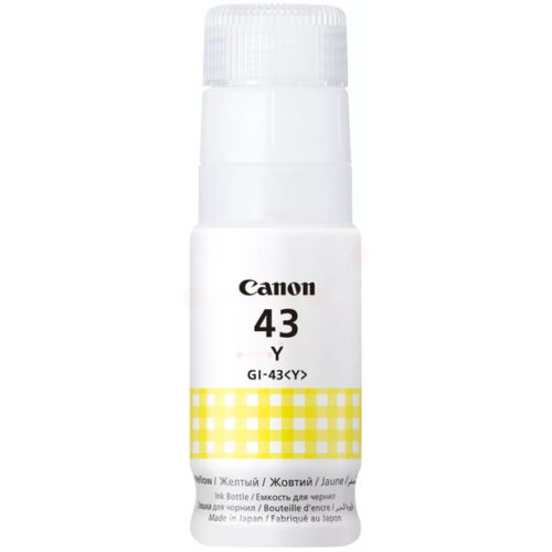 Original Canon GI-43Y / 4689C001 Tinte gelb