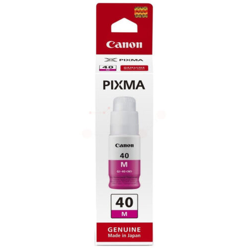Original Canon GI-40M / 3401C001 Tinte magenta