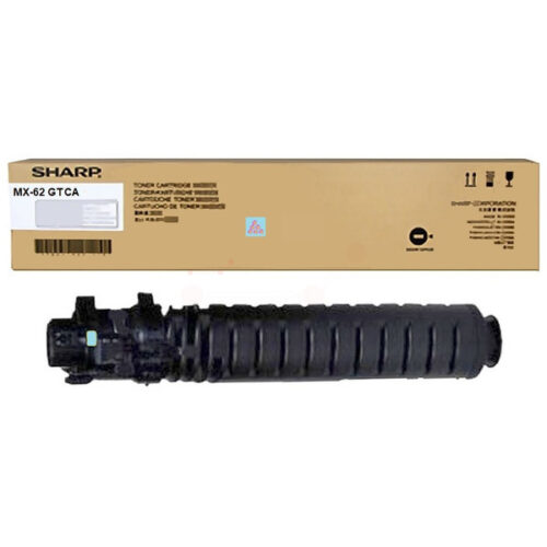 Original Sharp MX-62GTCA / MX-62GTCB Toner cyan