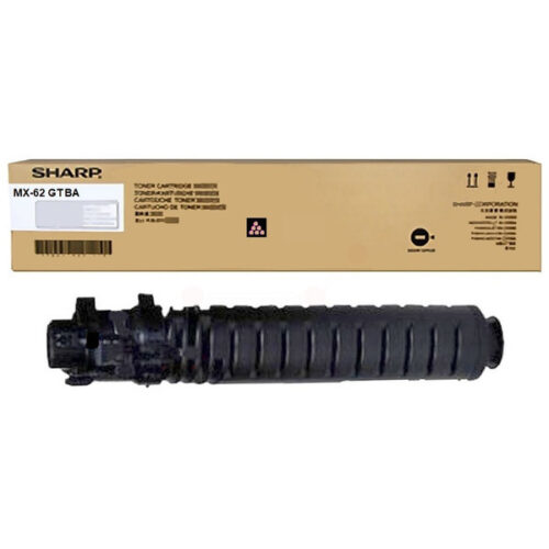 Original Sharp MX-62GTBA Toner schwarz
