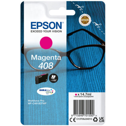 Original Epson 408 / T09J3 / C13T09J34010 Tinte magenta