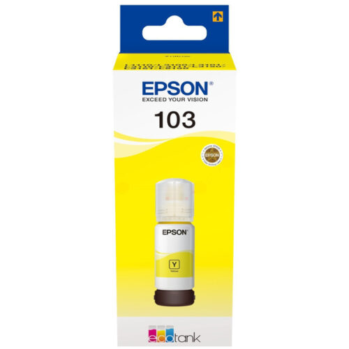 Original Epson 103 / T00S4 / C13T00S44A Tintenflasche gelb