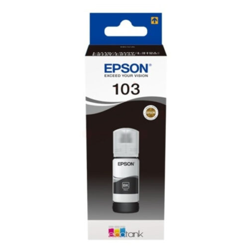 Original Epson 103 / T00S1 / C13T00S14A Tintenflasche schwarz