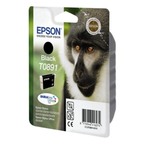 Original Epson T0891 / C13T08914011 Tinte schwarz