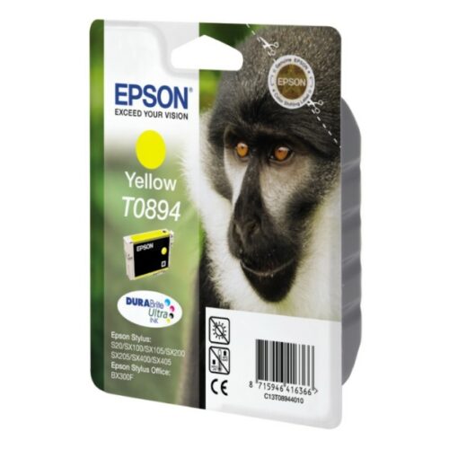 Original Epson T0894 / C13T08944011 / C13T08944021 Tinte gelb