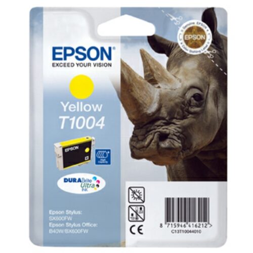Original Epson T1004 / C13T10044010 / C13T10044020 Tinte gelb