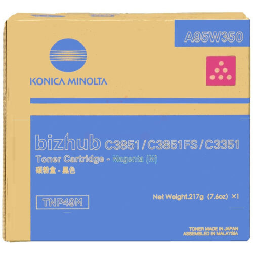 Original Konica Minolta TNP-49 M / A95W350 Toner magenta