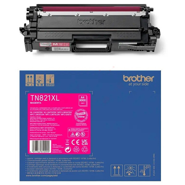 Original Brother TN-821XLM Toner magenta