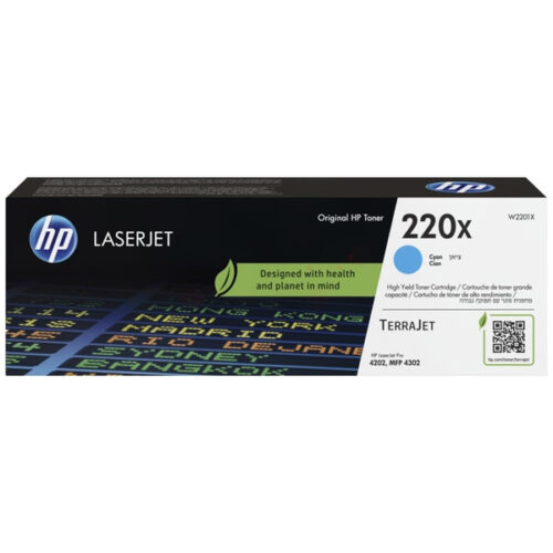 Original HP 220X / W2201X Toner cyan