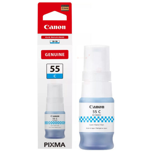 Original Canon GI-55C / 6289C001 Tinte cyan