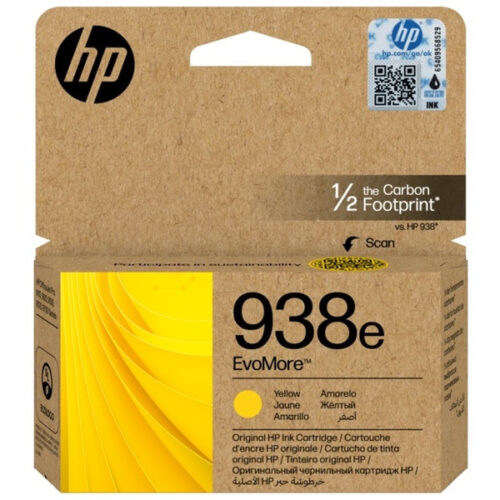 HP 938e / 4S6Y1PE Tinte gelb