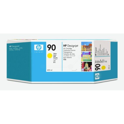 Original HP 90 / C5065A Tinte gelb