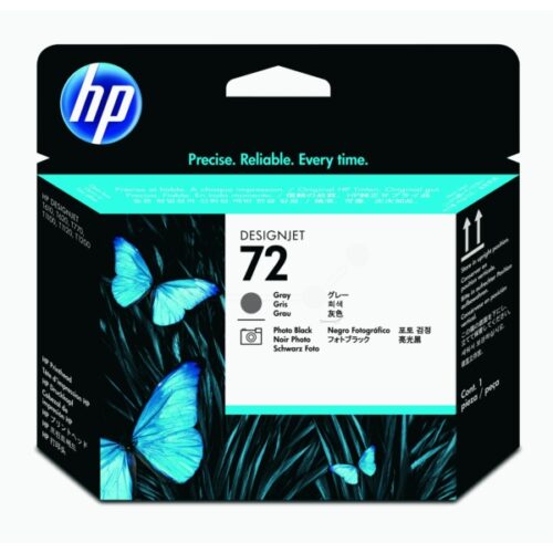 Original HP 72 / C9380A Druckkopf schwarz, grau