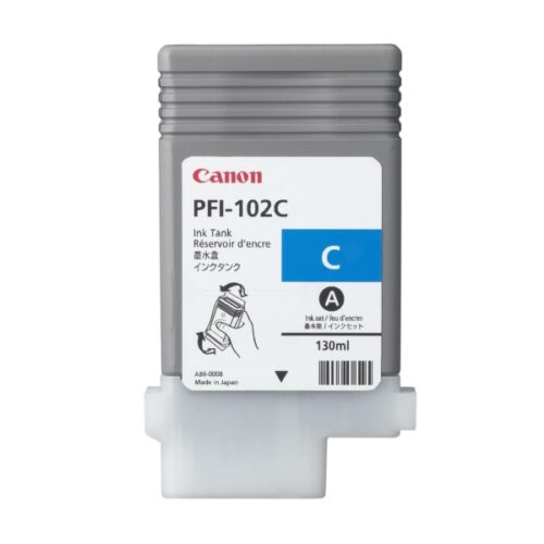 Original Canon PFI-102 C / 0896B001 Tinte cyan