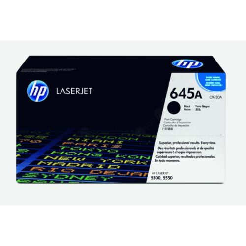 Original HP 645A / C9730A Toner schwarz