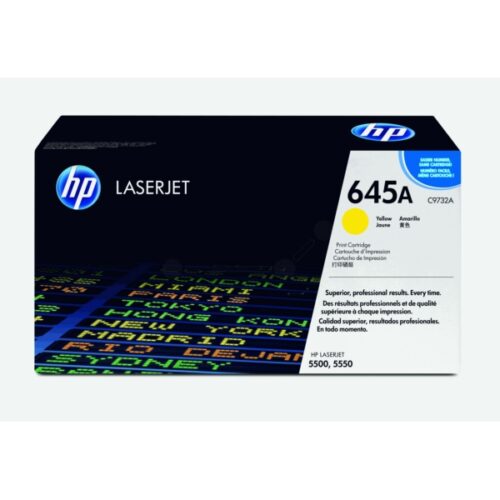 Original HP 645A / C9732A Toner gelb