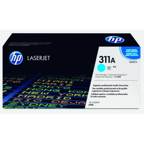 Original HP 311A / Q2681A Toner cyan