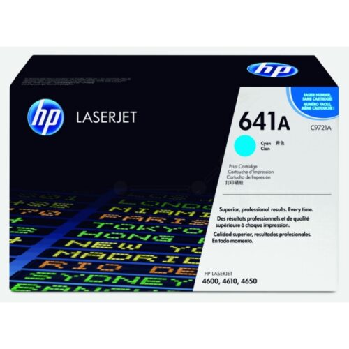 Original HP 641A / C9721A Toner cyan