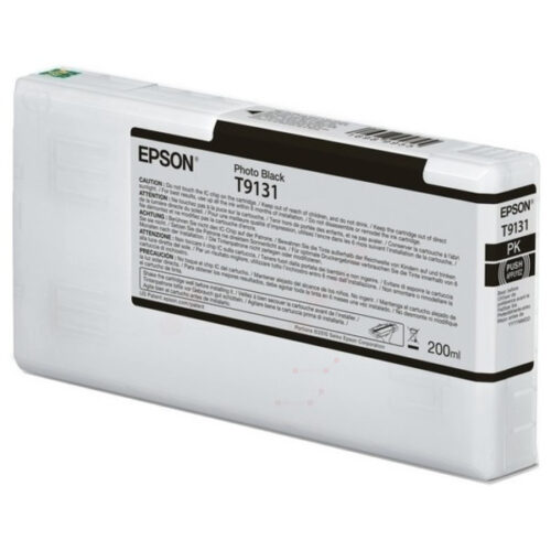 Original Epson T9131 / C13T913100 Tinte photo schwarz