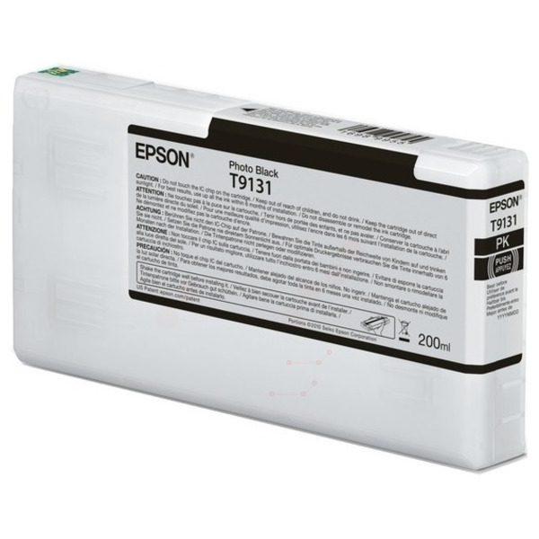 Original Epson T9131 / C13T913100 Tinte photo schwarz