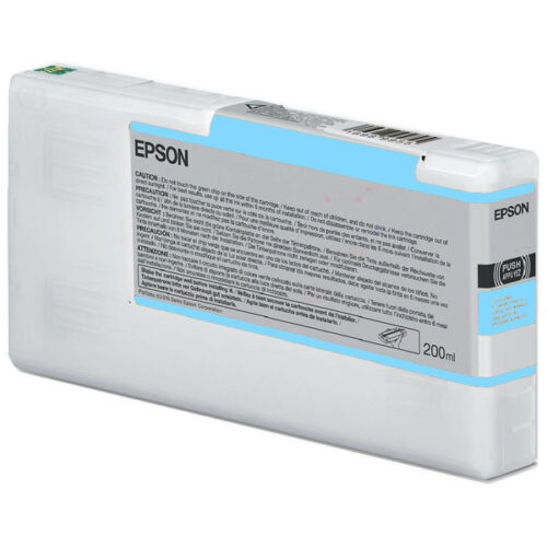 Original Epson T6535 / C13T653500 Tinte photo cyan