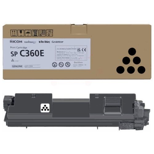 Original Ricoh SPC360E / 408188 Toner schwarz