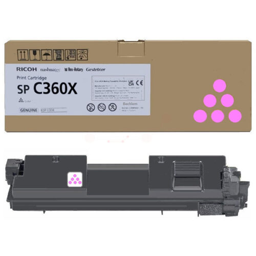 Original Ricoh SPC360X / 408252 Toner magenta