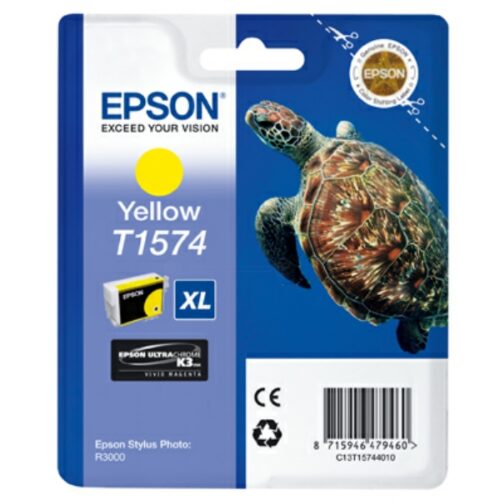 Original Epson T1574 / C13T15744010 Tinte gelb