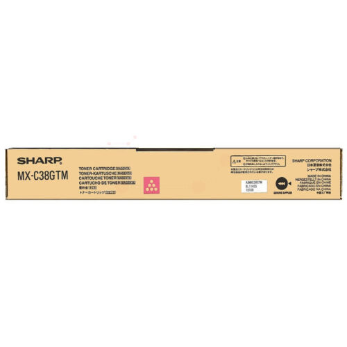 Original Sharp MXC-38GTM Toner magenta