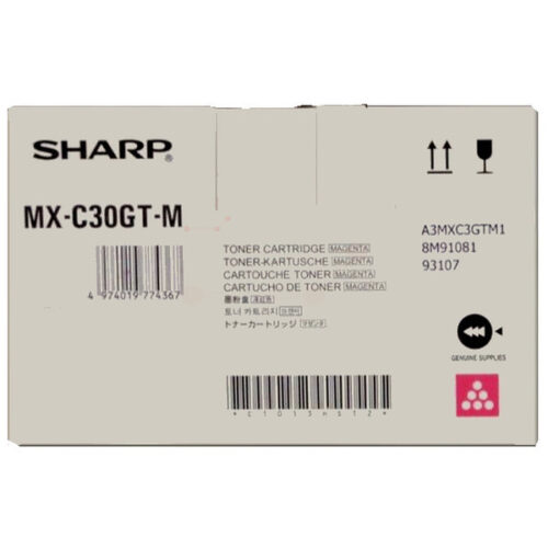 Original Sharp MXC-30GTM Toner magenta