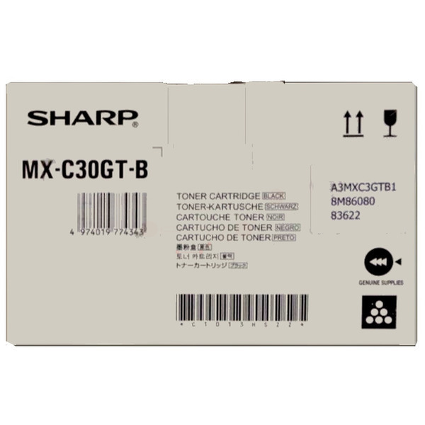Original Sharp MXC-30GTB Toner schwarz