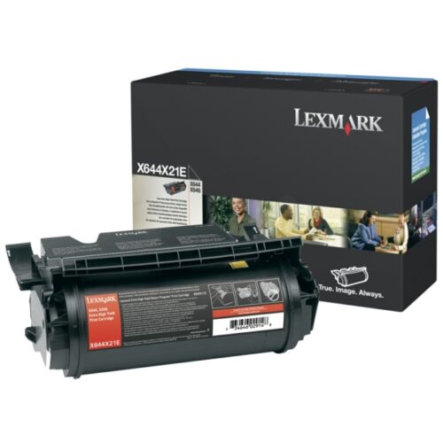 Original Lexmark X644X21E / 0X644X21E Toner schwarz