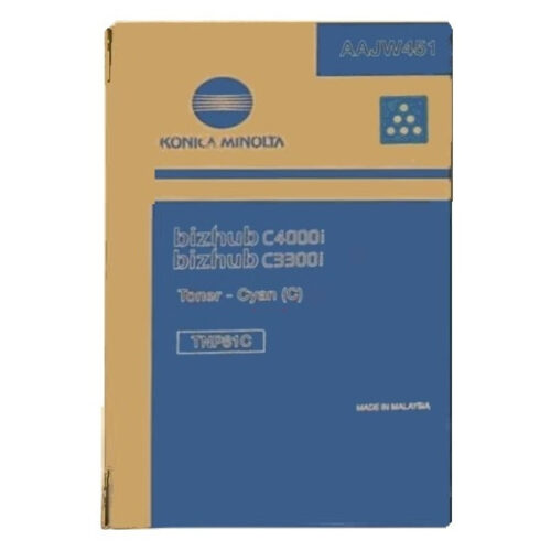 Original Konica Minolta TNP-81 C / AAJW451 Toner cyan