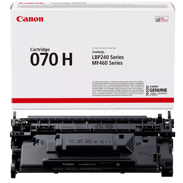 Original Canon 070H / 5640C002 Toner schwarz