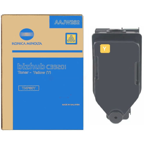 Original Konica Minolta TNP-80 Y / AAJW252 Toner gelb