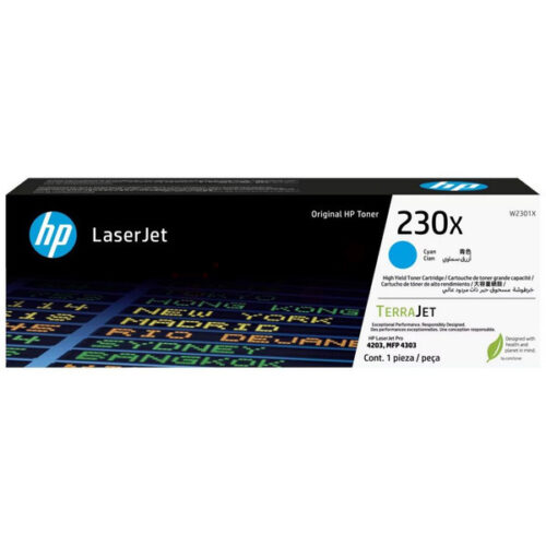 Original HP 230X / W2301X Toner cyan